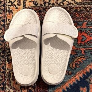All Birds White Slide Sandals